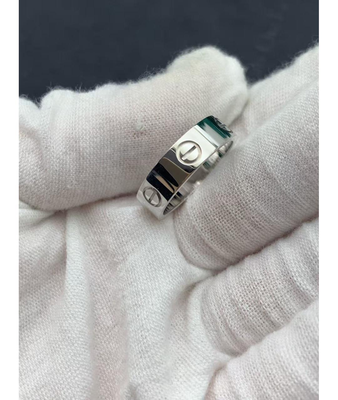 CARTIER Серебряное кольцо из белого золота, фото 4