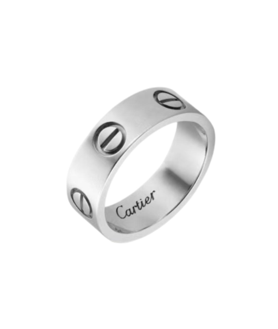 CARTIER Серебряное кольцо из белого золота, фото 1