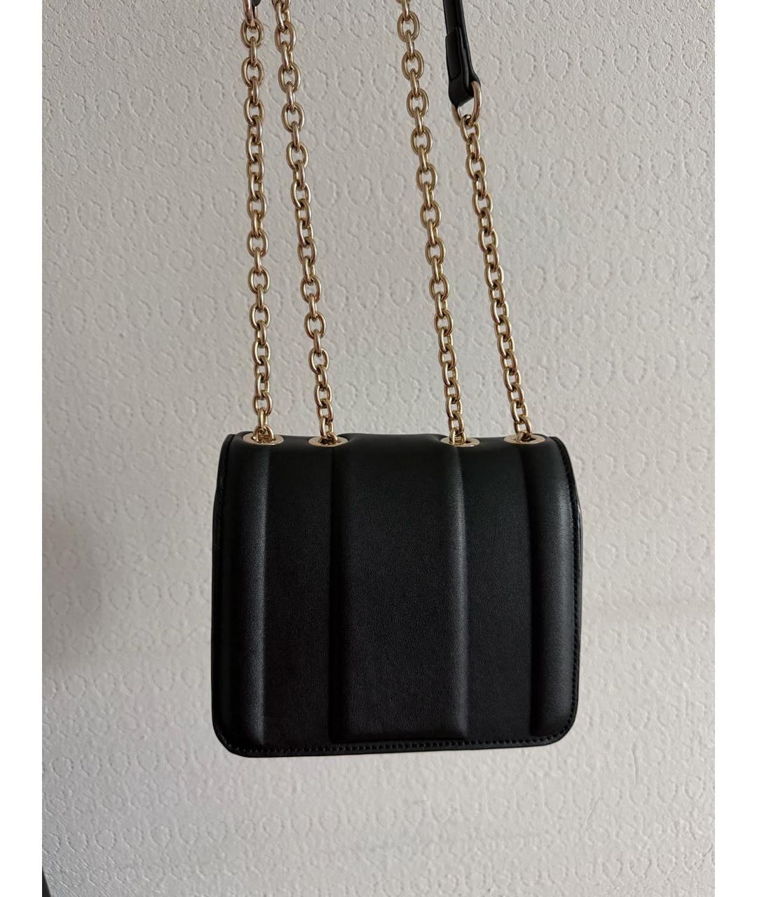 VALENTINO Черная сумка через плечо из искусственной кожи, фото 3