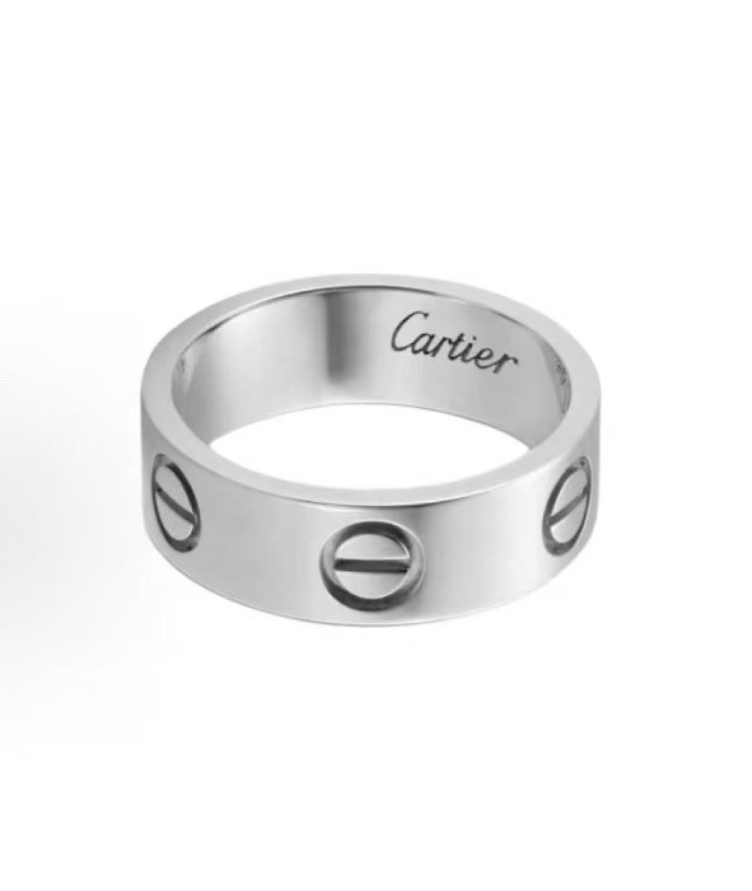 CARTIER Серебряное кольцо из белого золота, фото 2