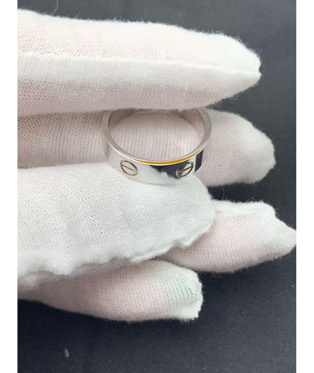 CARTIER Серебряное кольцо из белого золота, фото 3