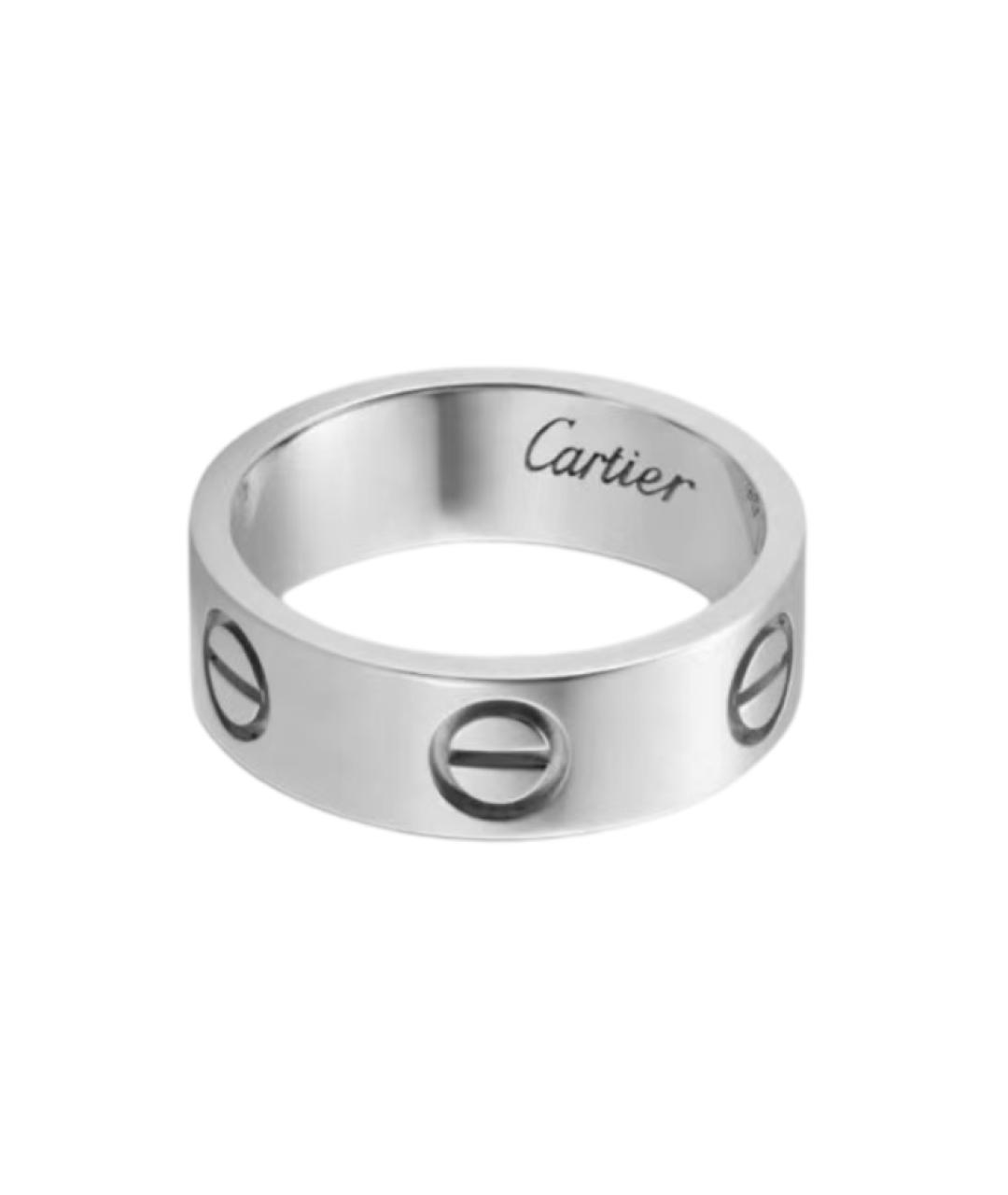 CARTIER Серебряное кольцо из белого золота, фото 1