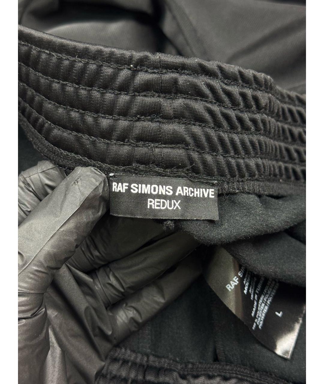 RAF SIMONS Черные повседневные брюки, фото 7