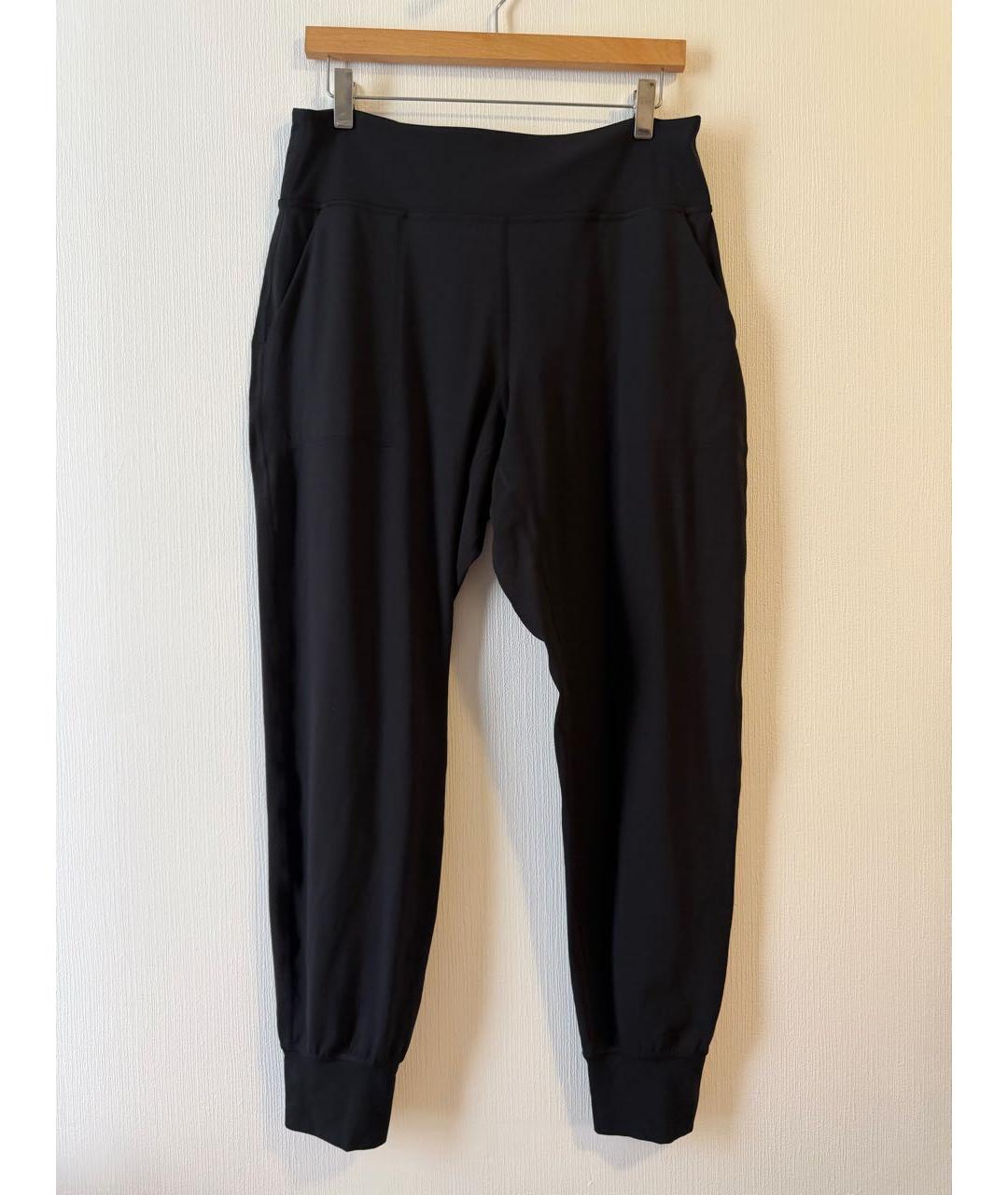 Lululemon Черные нейлоновые брюки широкие, фото 9