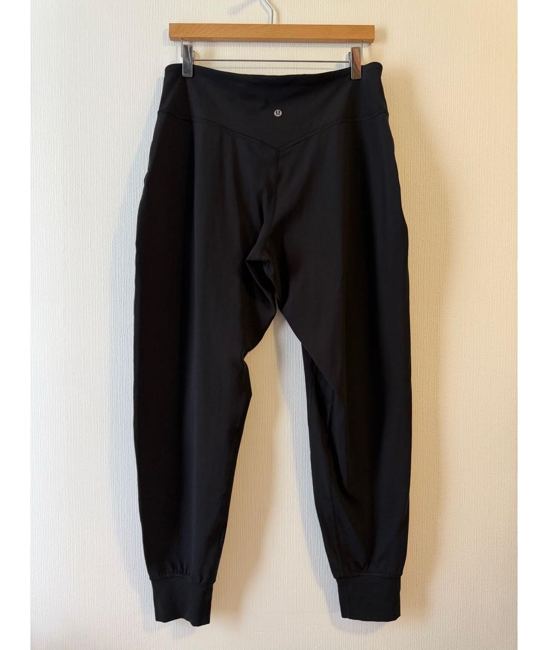 Lululemon Черные нейлоновые брюки широкие, фото 2