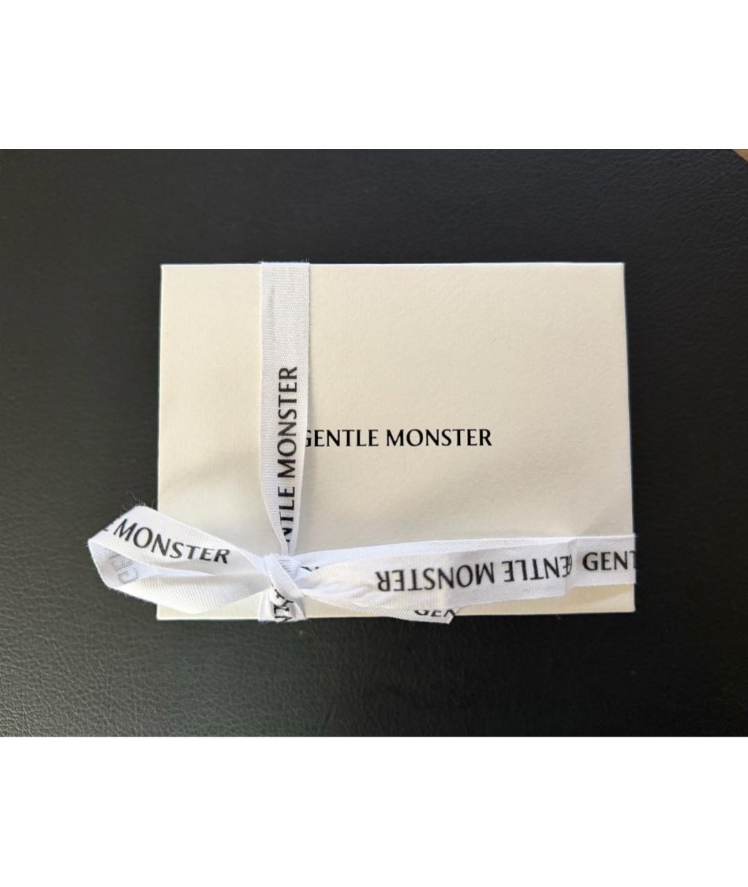 GENTLE MONSTER Черные пластиковые солнцезащитные очки, фото 2