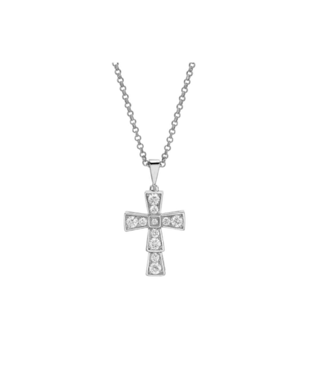 BVLGARI Серебряная подвеска из белого золота, фото 1