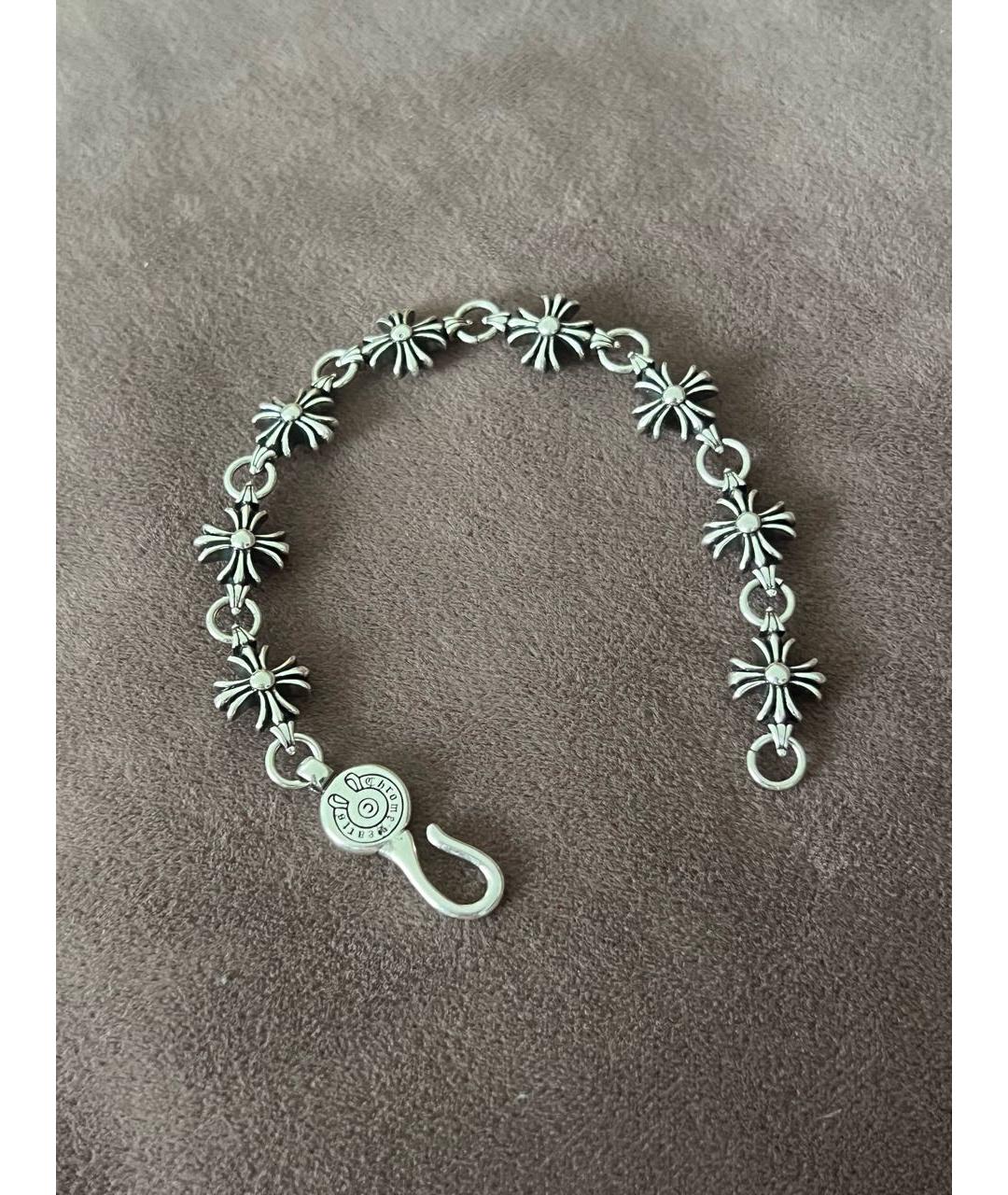 CHROME HEARTS Серебряный серебряный браслет, фото 6