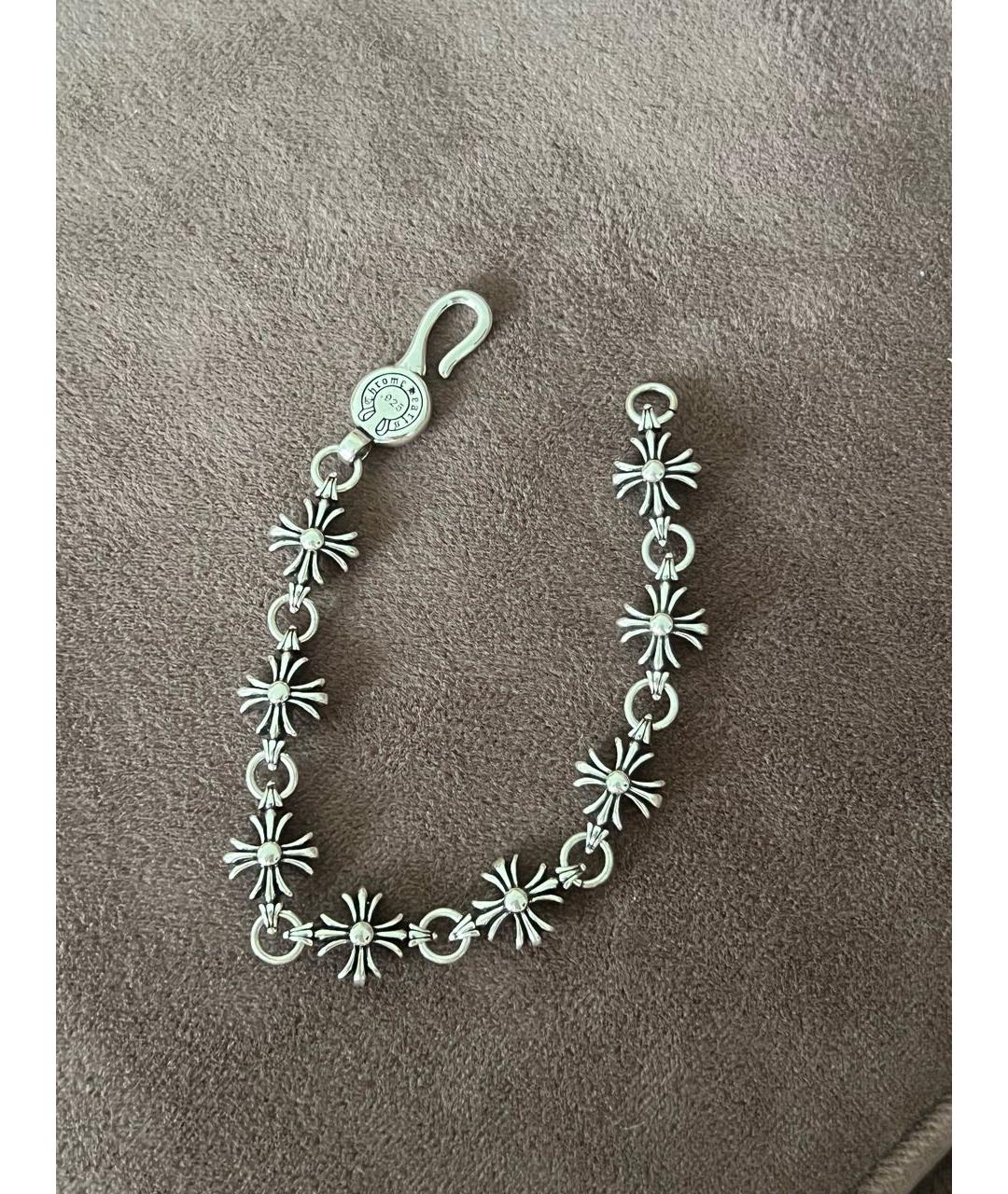 CHROME HEARTS Серебряный серебряный браслет, фото 2