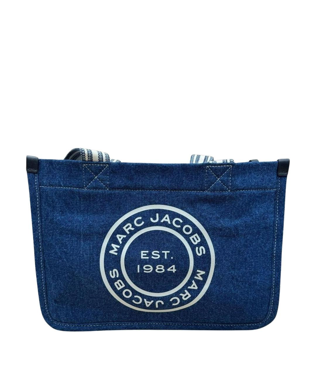 MARC JACOBS Синяя деним сумка тоут, фото 1