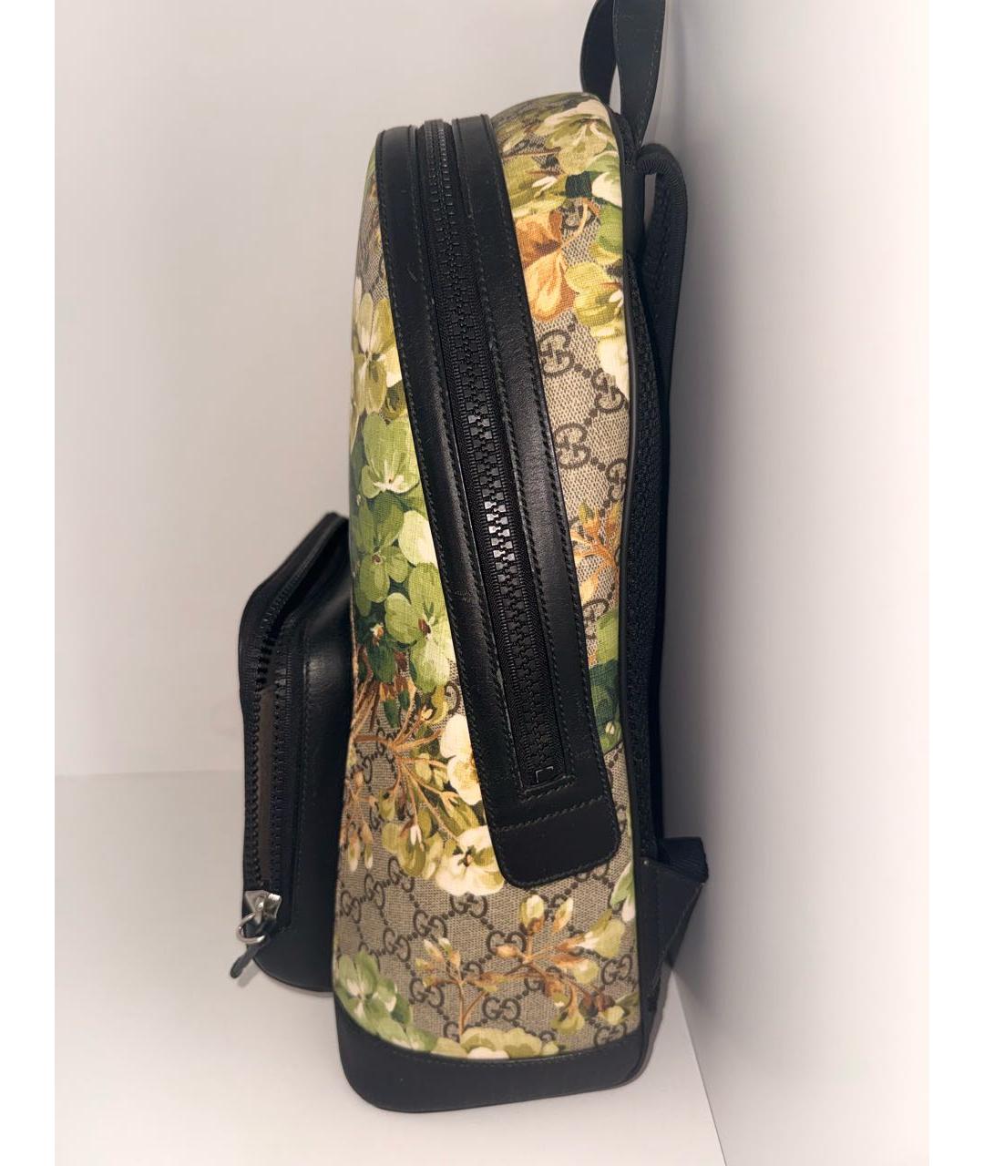 GUCCI Бежевый рюкзак из искусственной кожи, фото 2