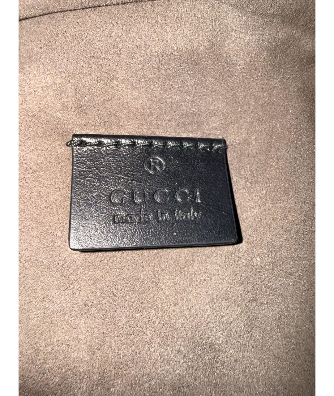 GUCCI Бежевый рюкзак из искусственной кожи, фото 4
