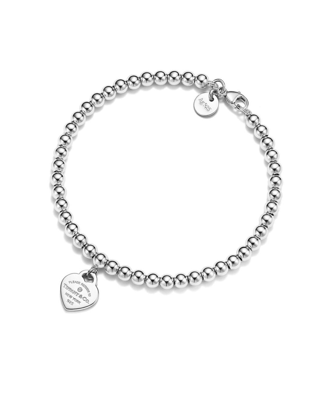 TIFFANY&CO Серебряный серебряный браслет, фото 2