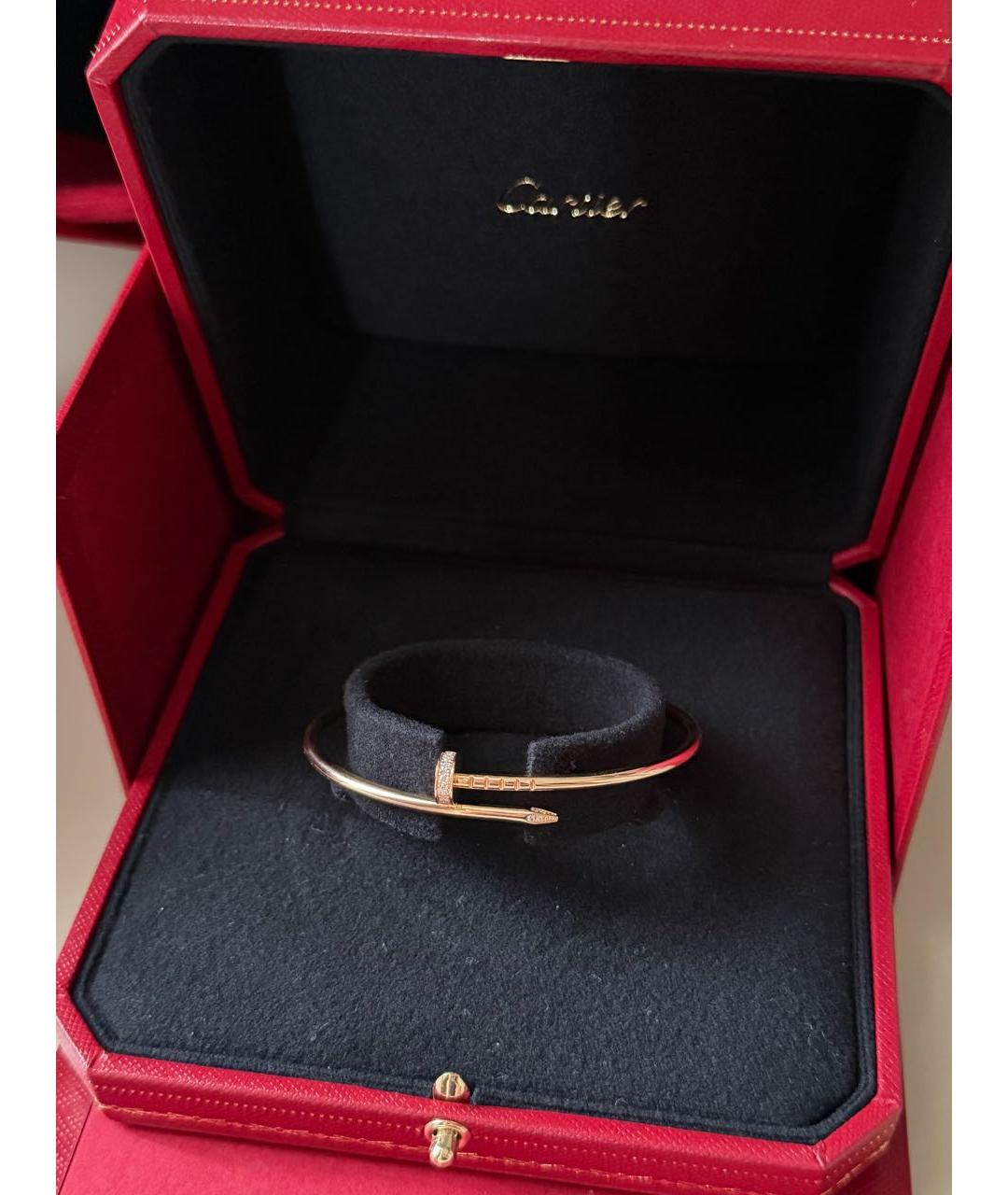 CARTIER Золотой браслет из розового золота, фото 3