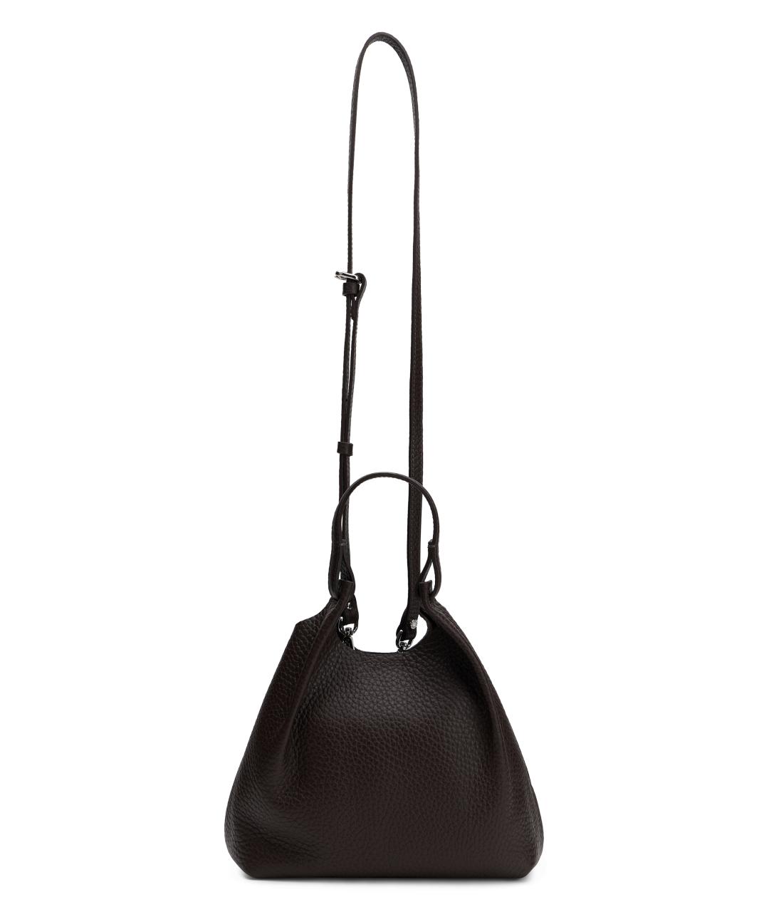 Gianni Chiarini Коричневая кожаная сумка тоут, фото 3
