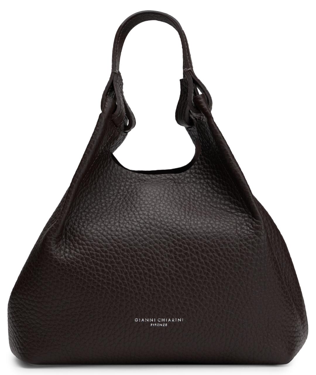 Gianni Chiarini Коричневая кожаная сумка тоут, фото 1
