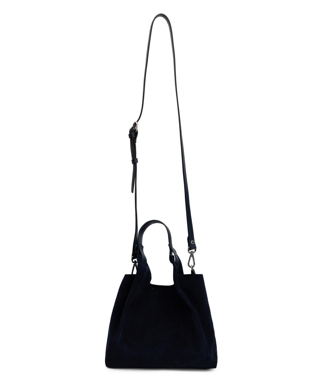 Gianni Chiarini Синяя кожаная сумка тоут, фото 3