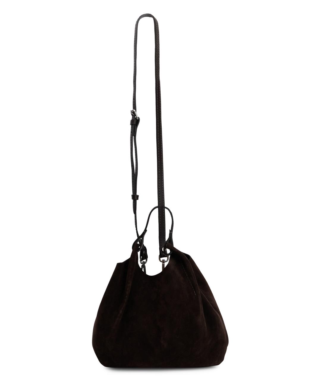 Gianni Chiarini Коричневая кожаная сумка тоут, фото 3
