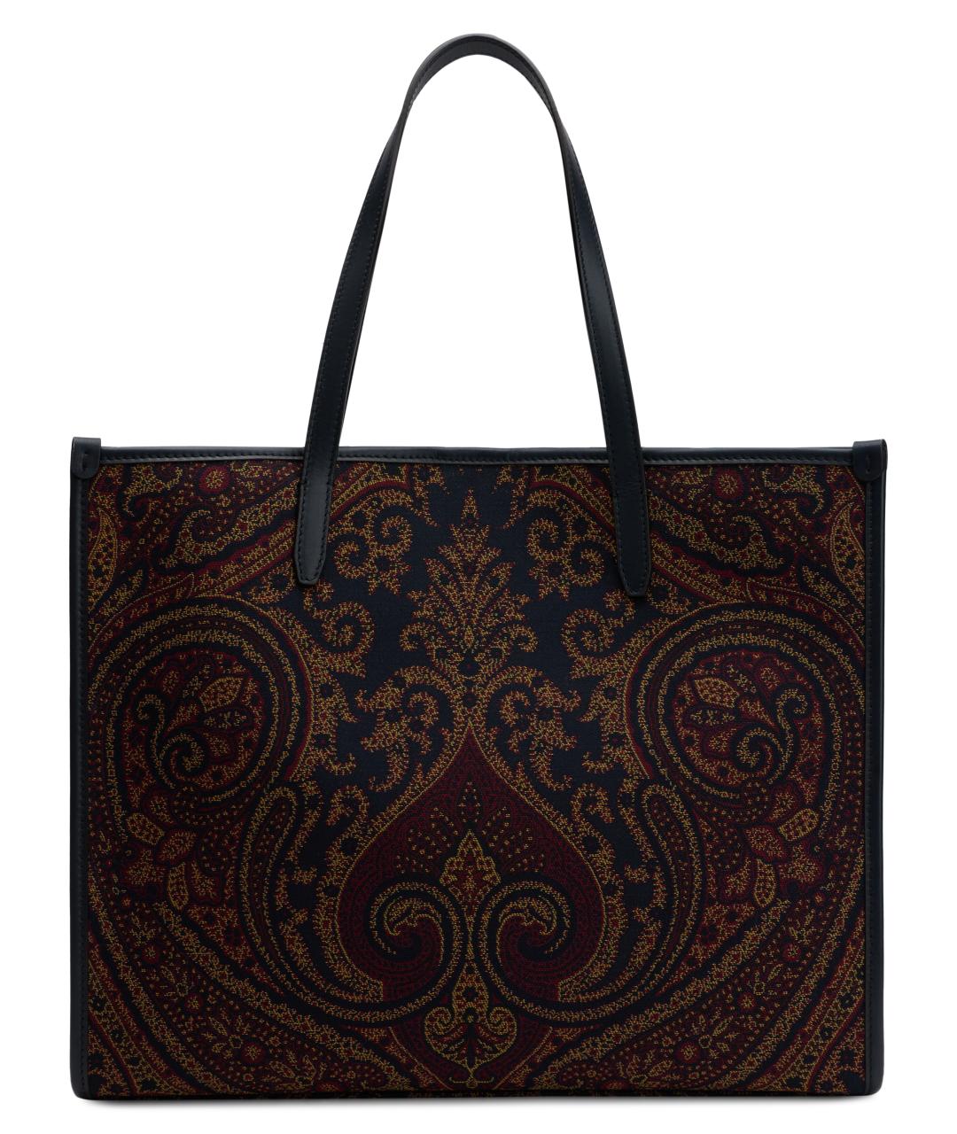 ETRO Мульти хлопковая сумка тоут, фото 3
