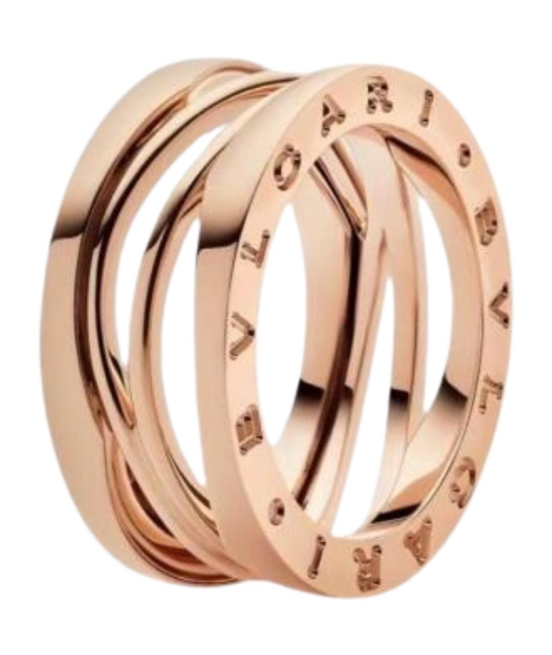 BVLGARI Золотое кольцо из розового золота, фото 1