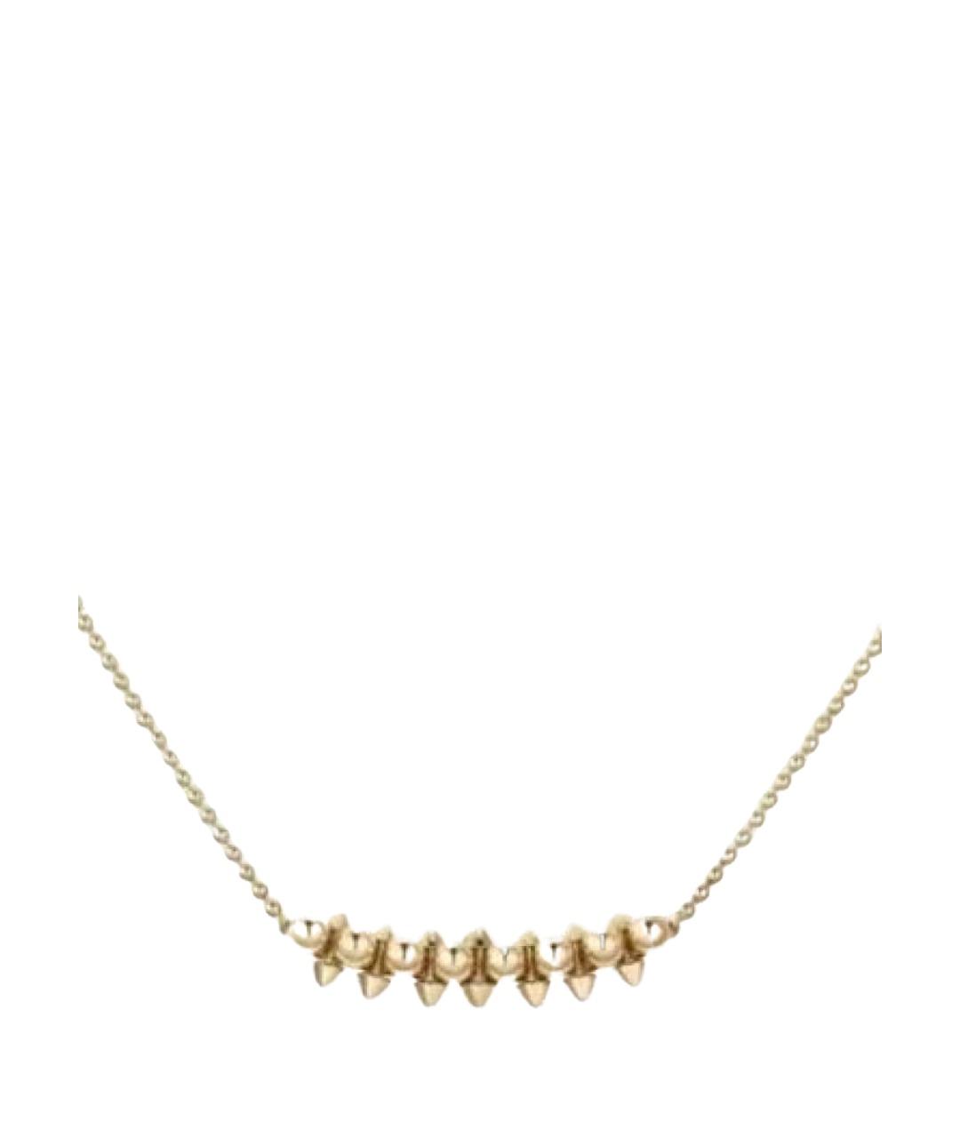 CARTIER Золотое колье из желтого золота, фото 1