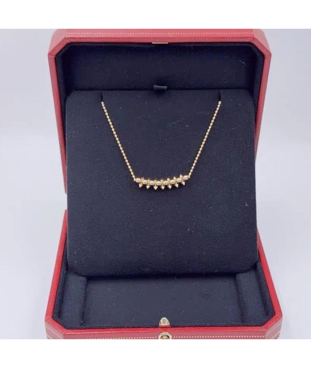 CARTIER Золотое колье из желтого золота, фото 2