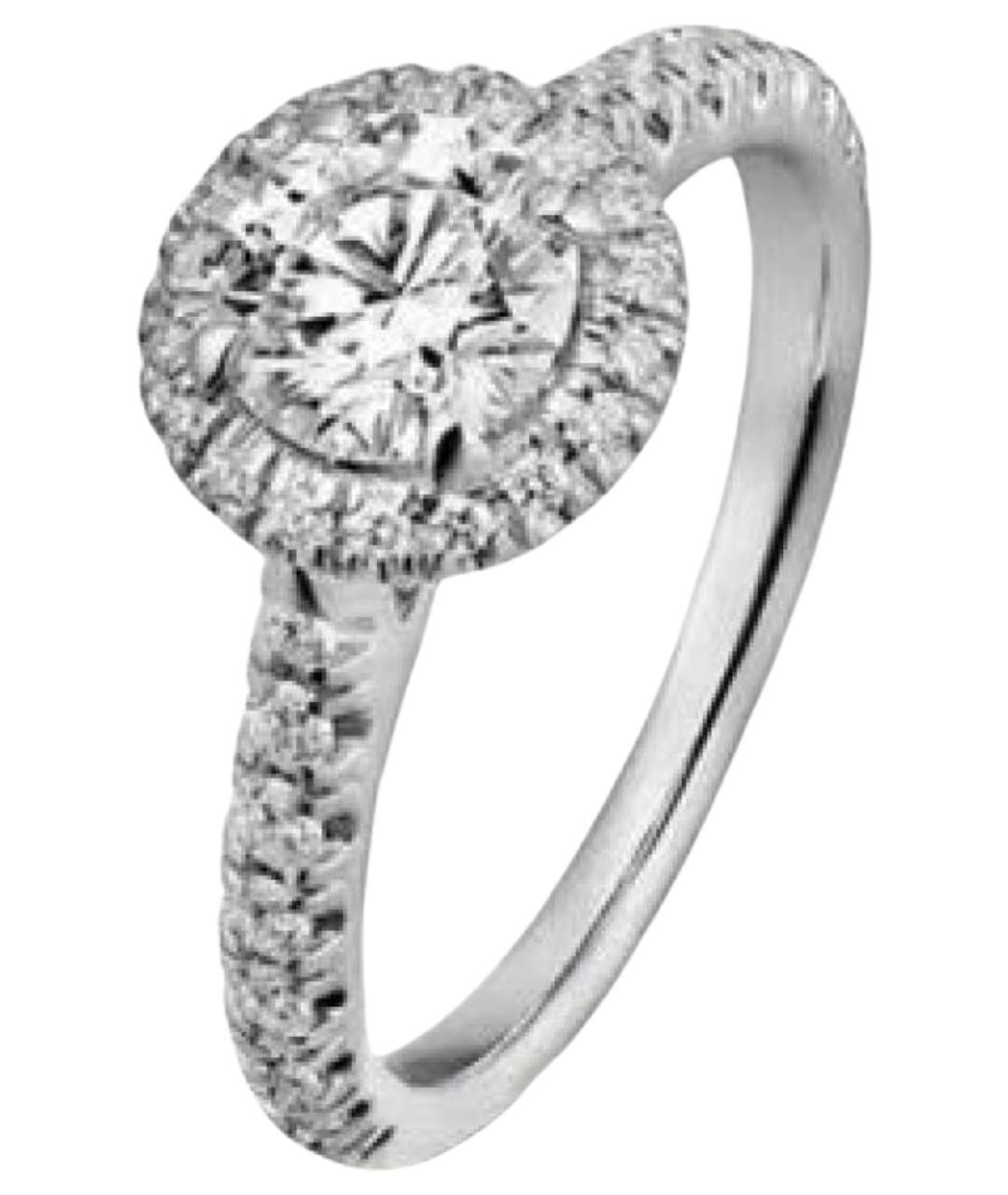 CARTIER Белое платиновое кольцо, фото 1