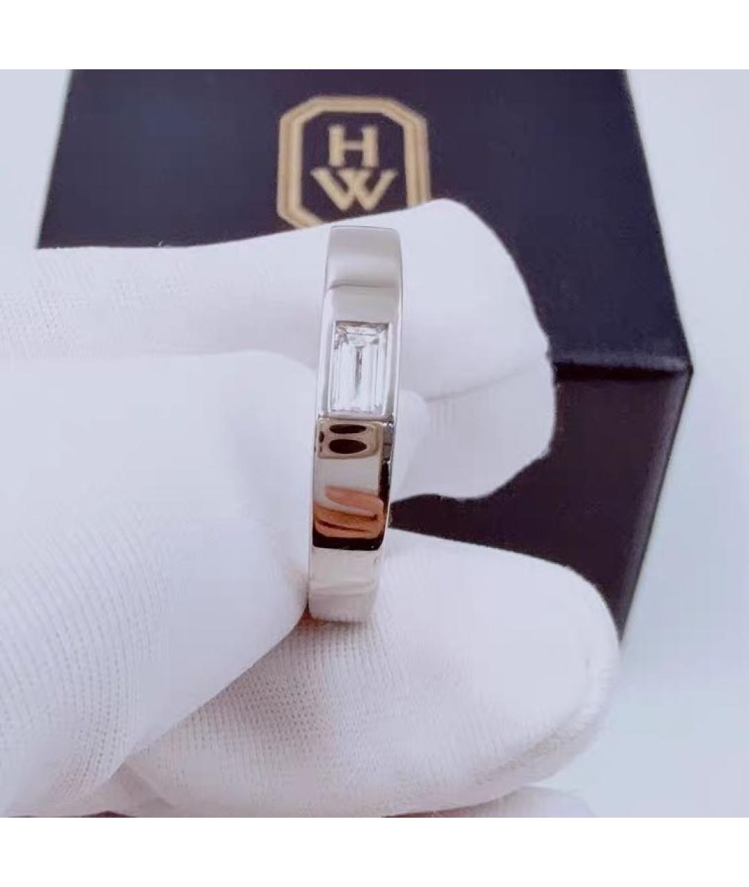 Harry Winston Белое позолоченное кольцо, фото 3
