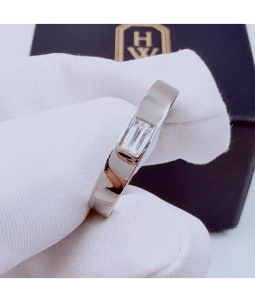Harry Winston Белое позолоченное кольцо, фото 5