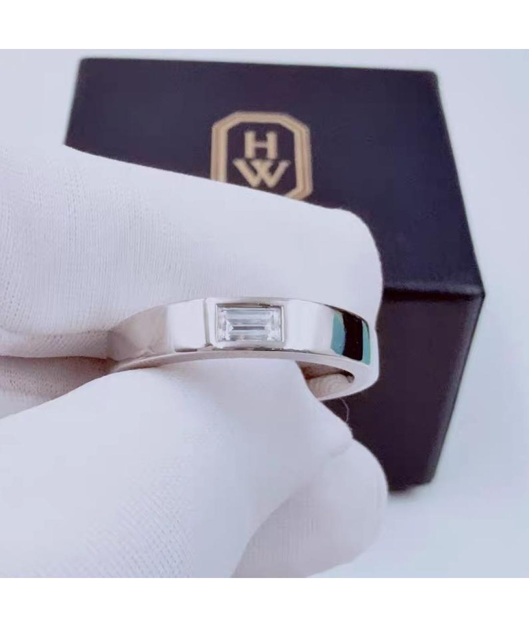 Harry Winston Белое позолоченное кольцо, фото 2