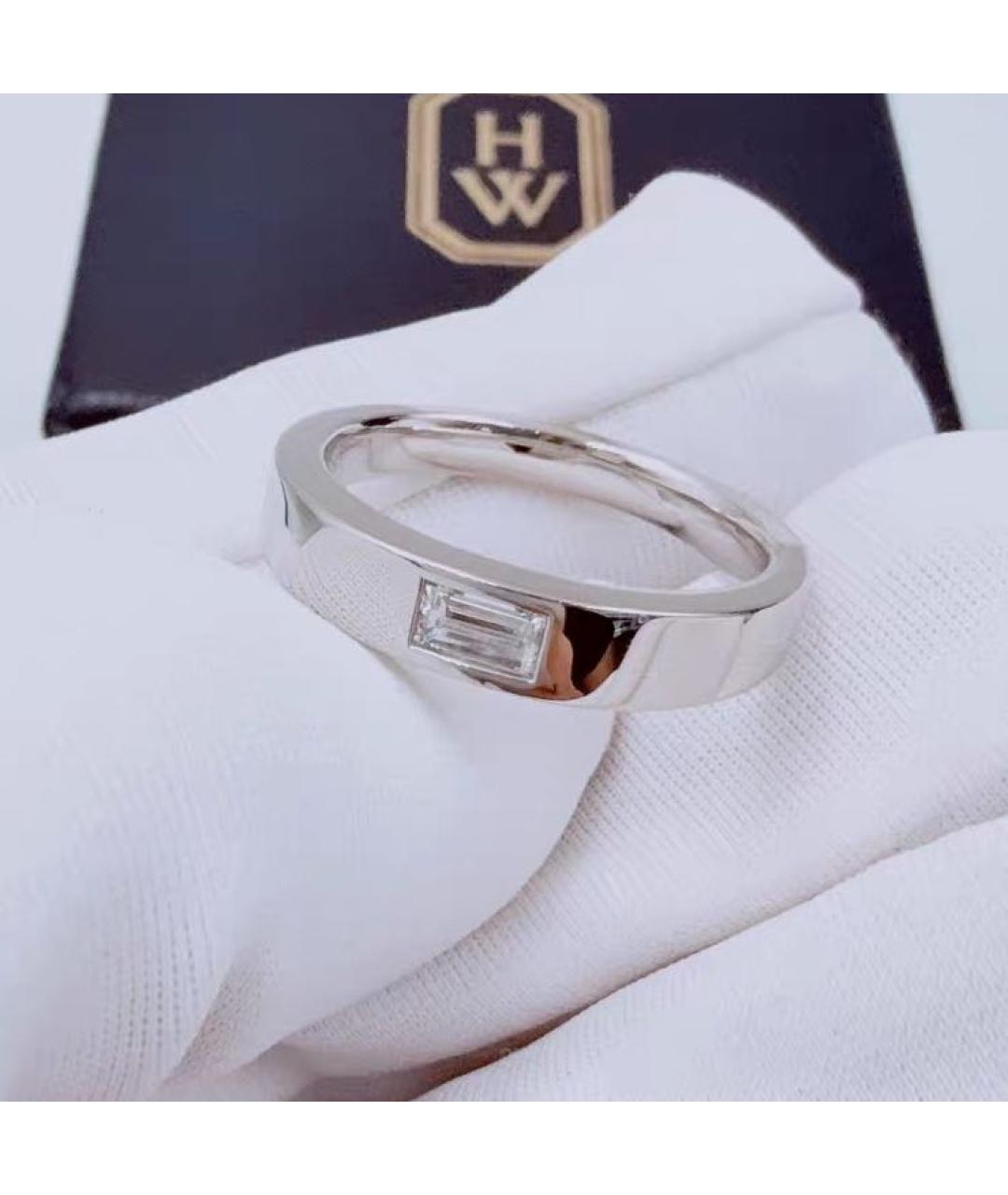 Harry Winston Белое позолоченное кольцо, фото 6