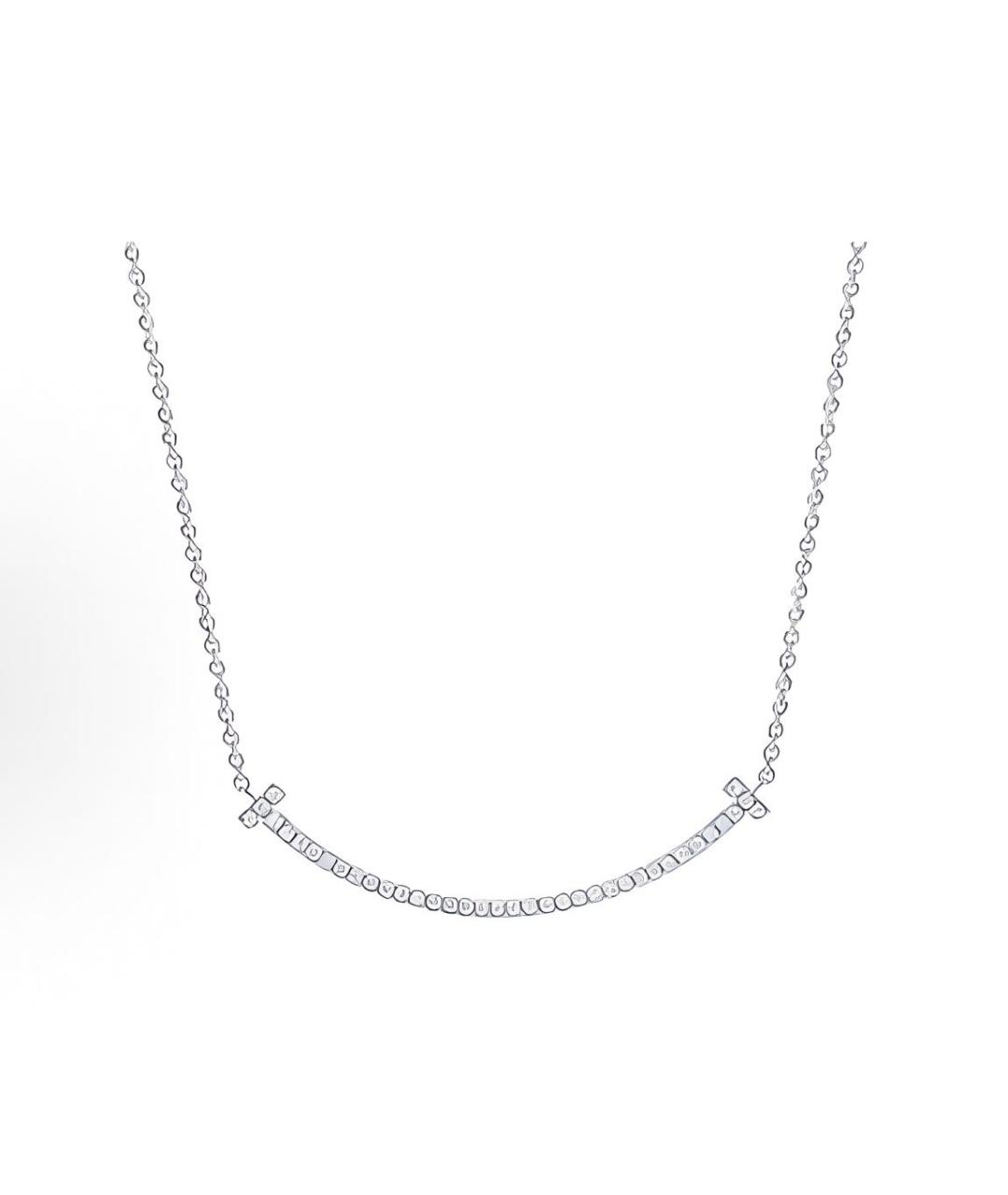 TIFFANY&CO Серебряная подвеска из белого золота, фото 5