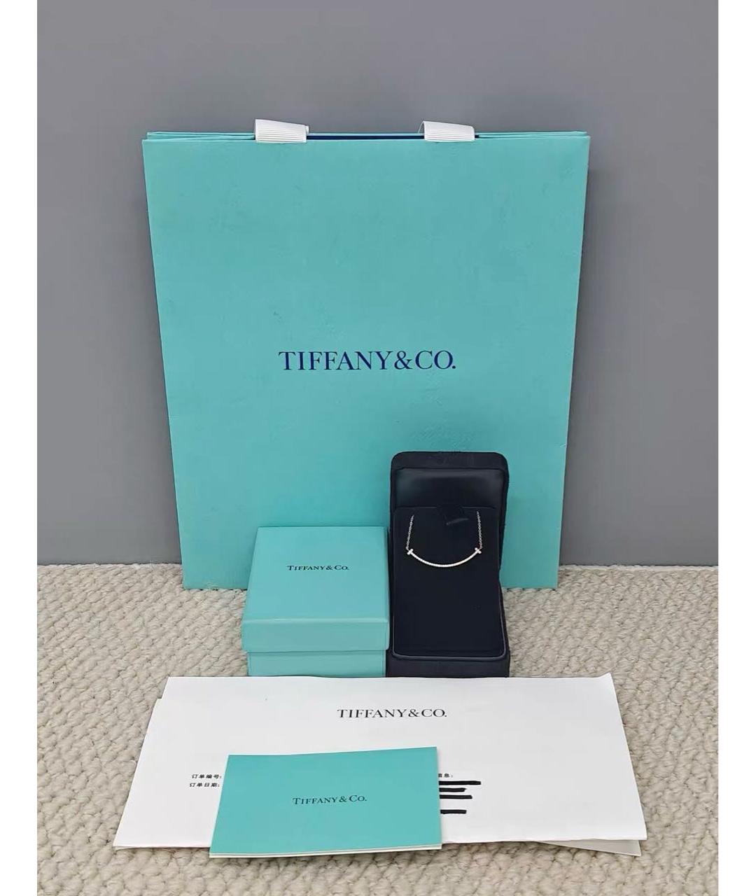 TIFFANY&CO Серебряная подвеска из белого золота, фото 2