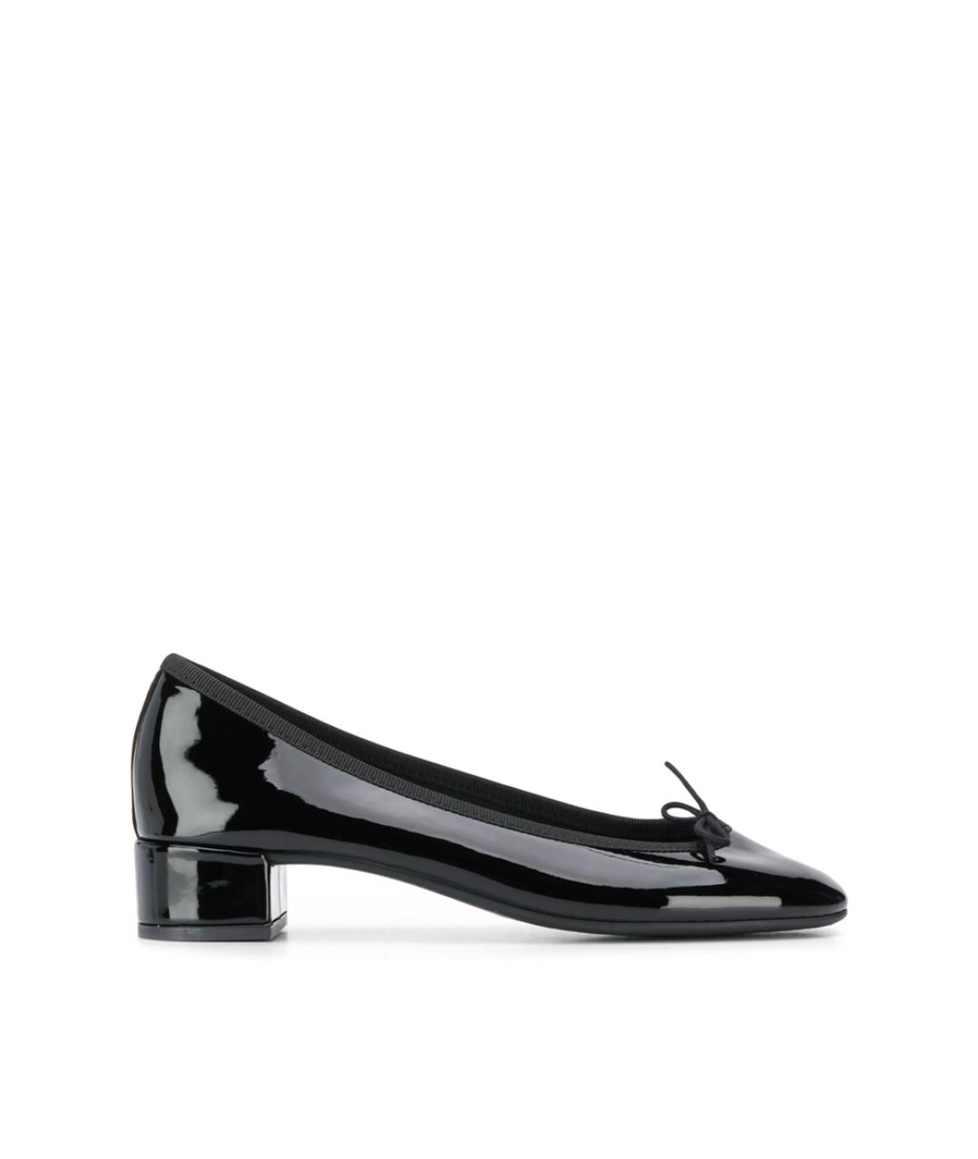 REPETTO Черные кожаные туфли, фото 1