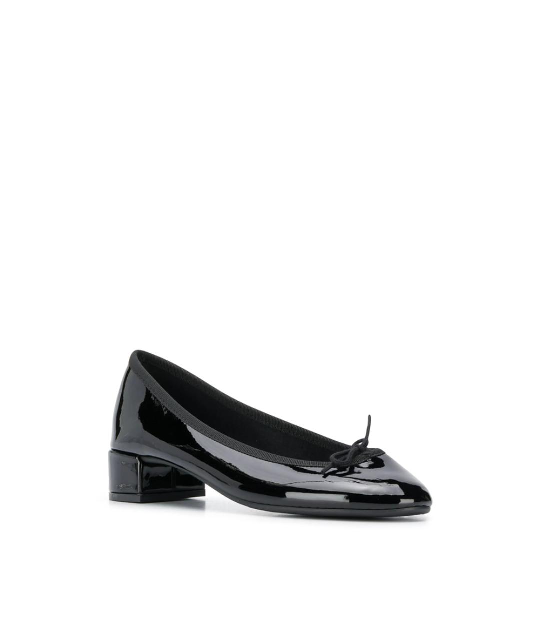 REPETTO Черные кожаные туфли, фото 4