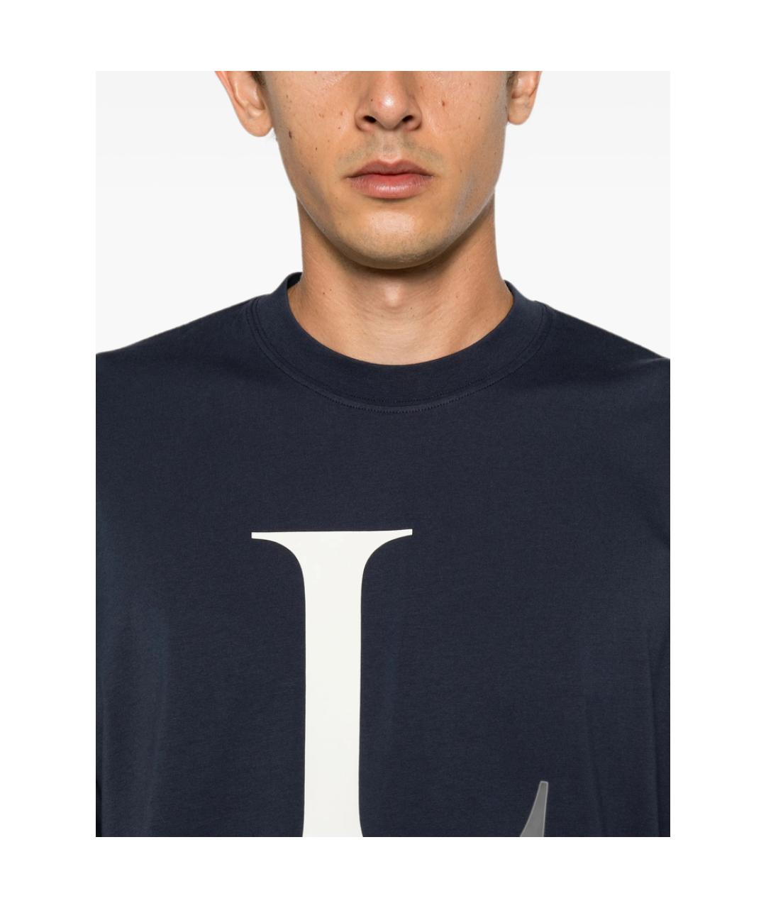 VETEMENTS Синяя футболка, фото 3
