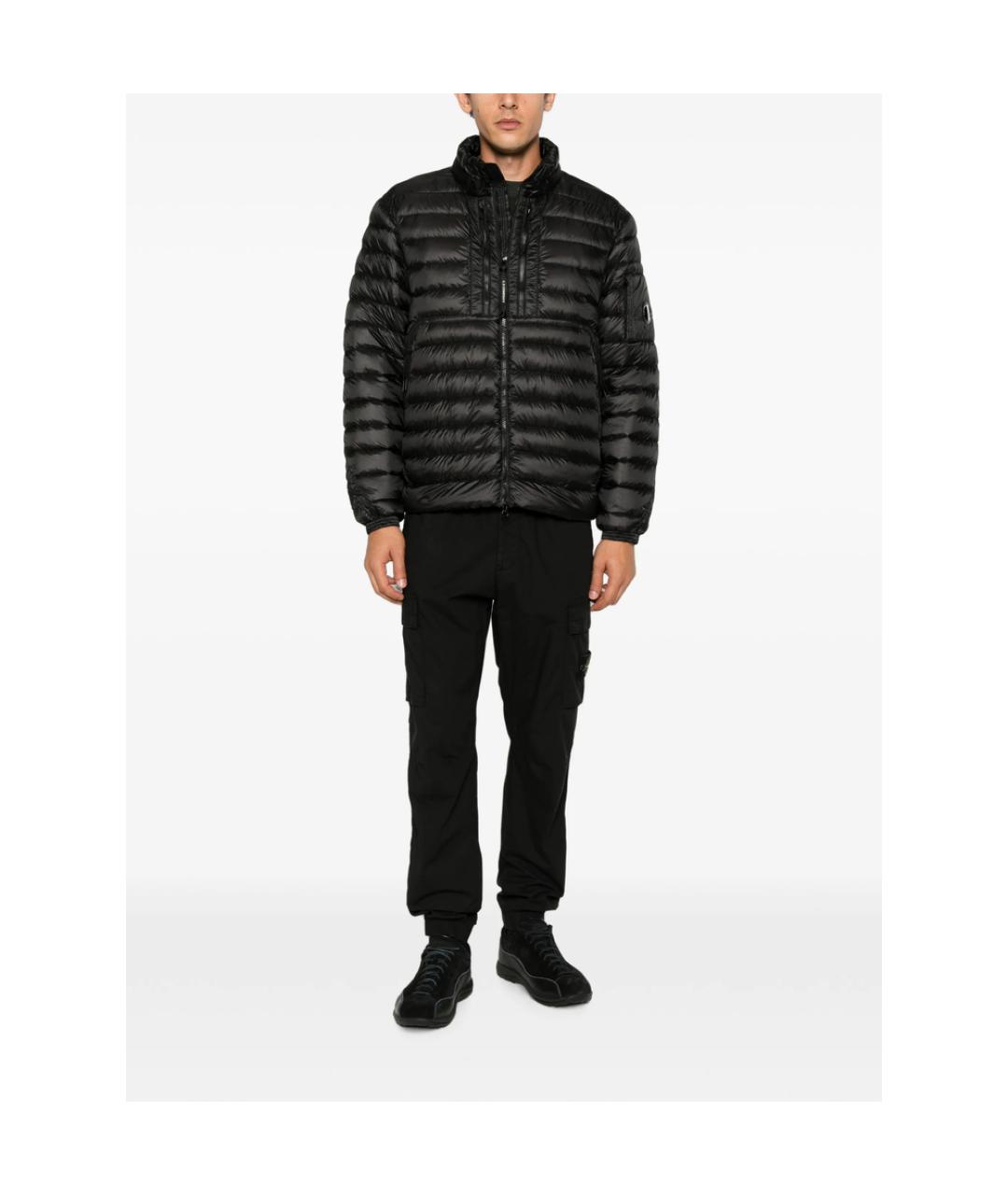 CP COMPANY Черная полиамидовая куртка, фото 2