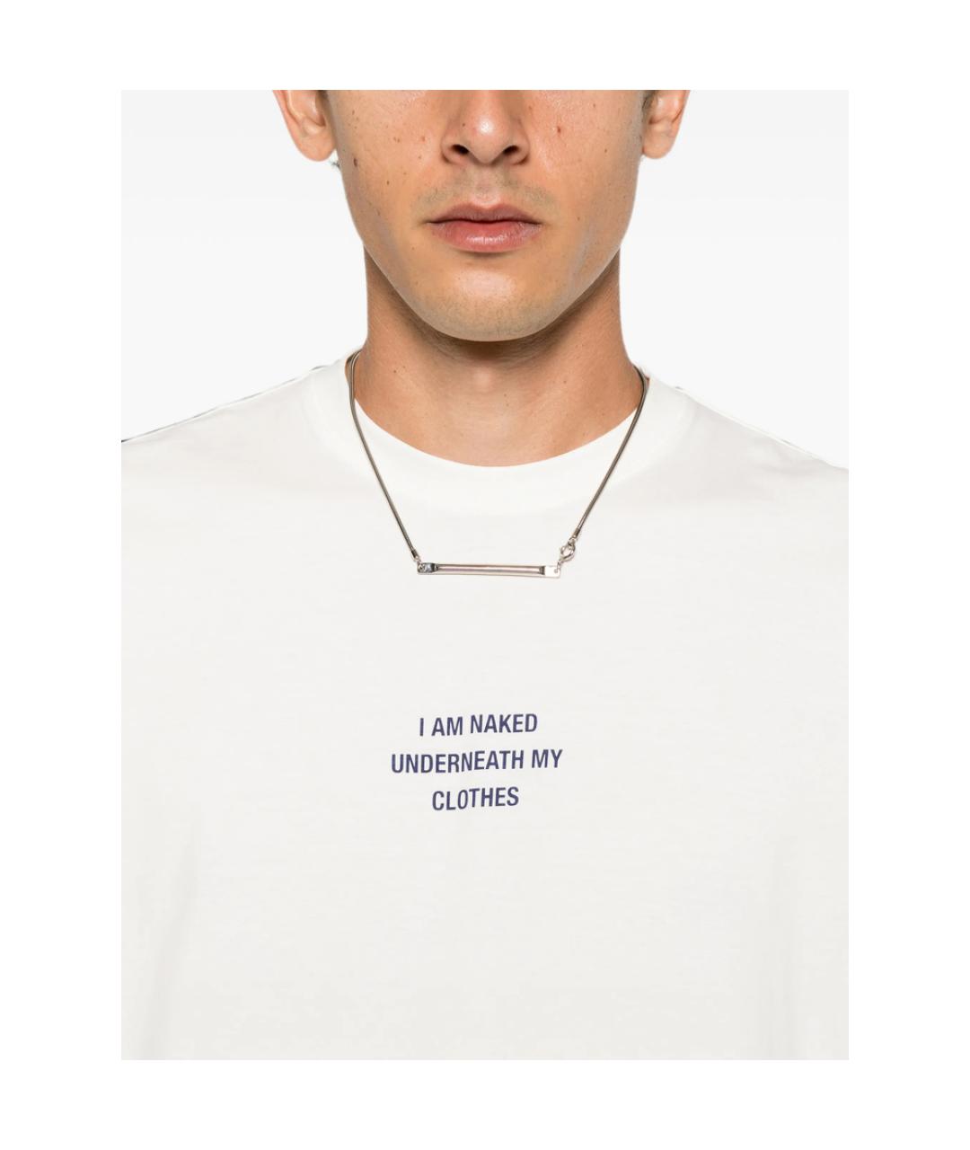 VETEMENTS Белая футболка, фото 2