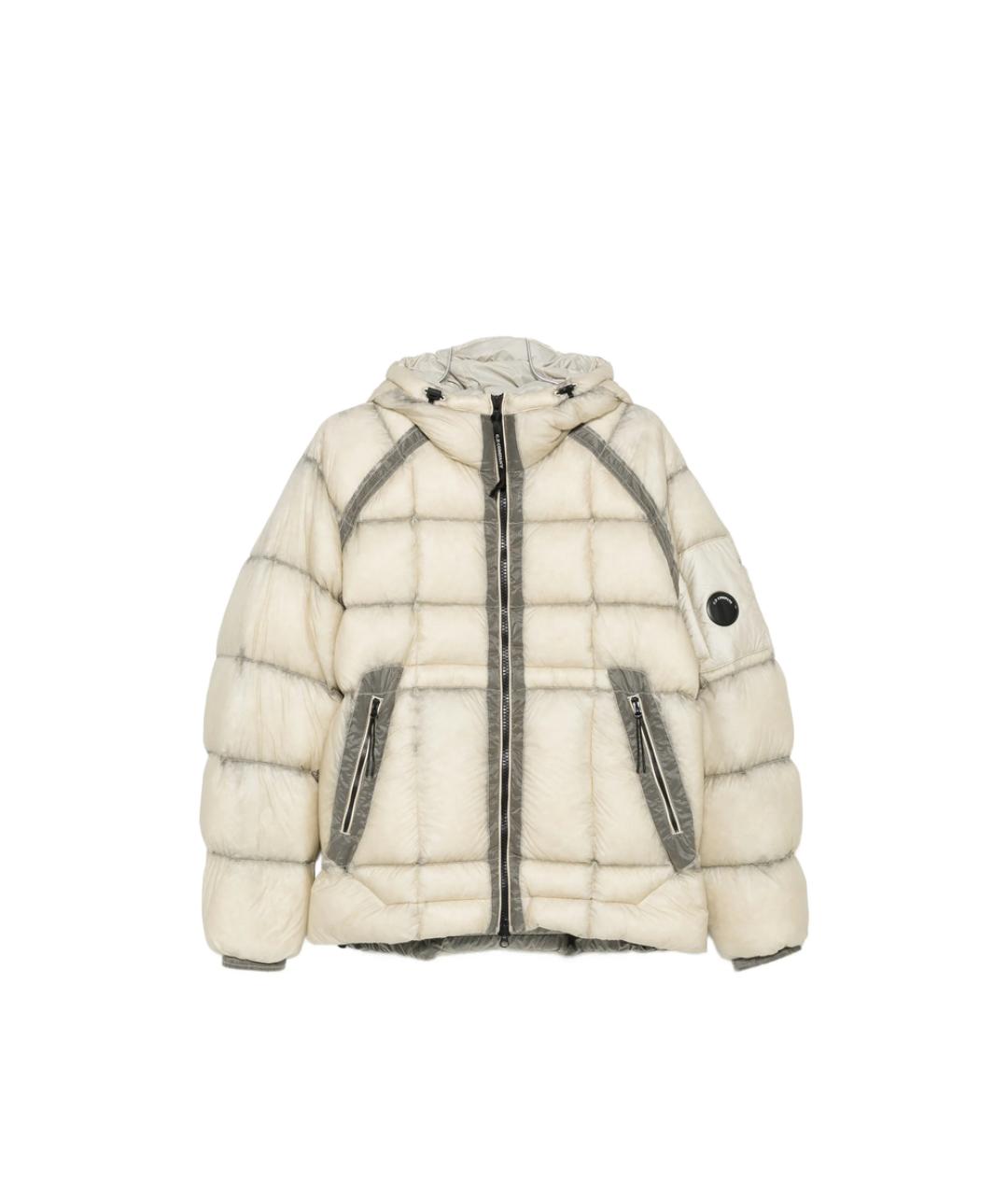 CP COMPANY Белый полиамидовый пуховик, фото 1