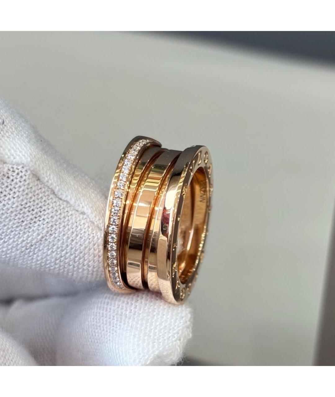 BVLGARI Розовое кольцо из розового золота, фото 5