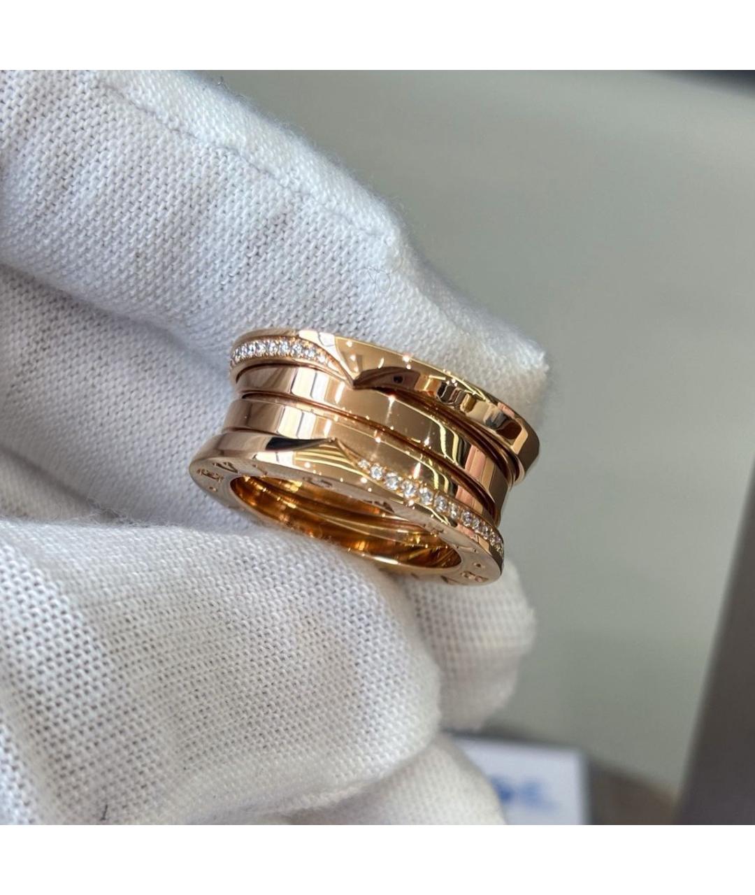 BVLGARI Розовое кольцо из розового золота, фото 4