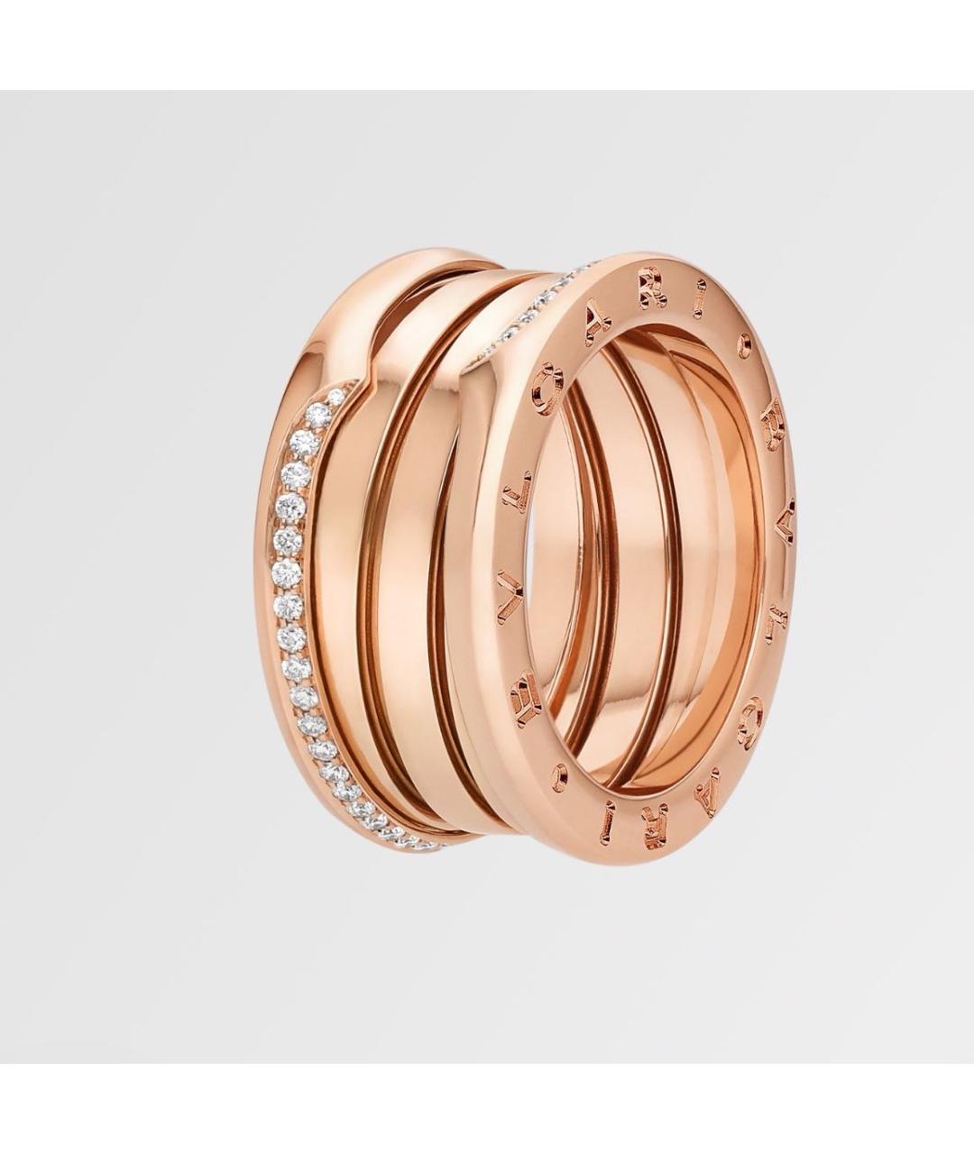 BVLGARI Розовое кольцо из розового золота, фото 7