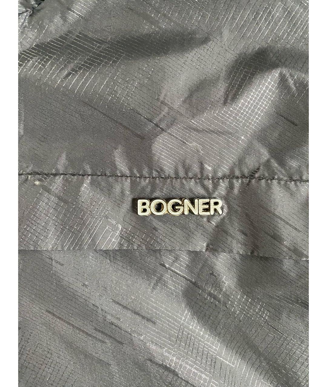 BOGNER Черная хлопковая куртка, фото 3