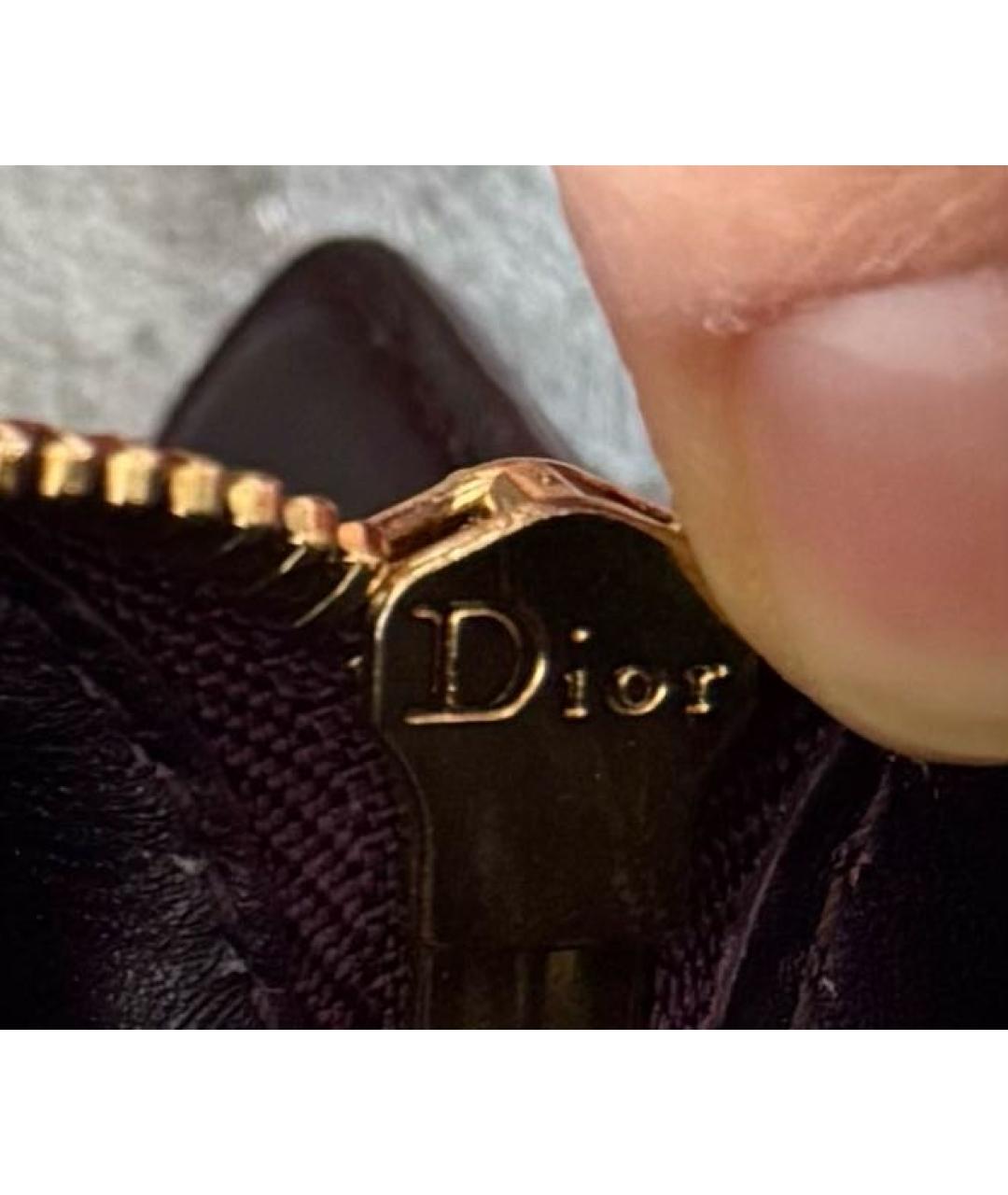 CHRISTIAN DIOR Фиолетовая канва сумка тоут, фото 6