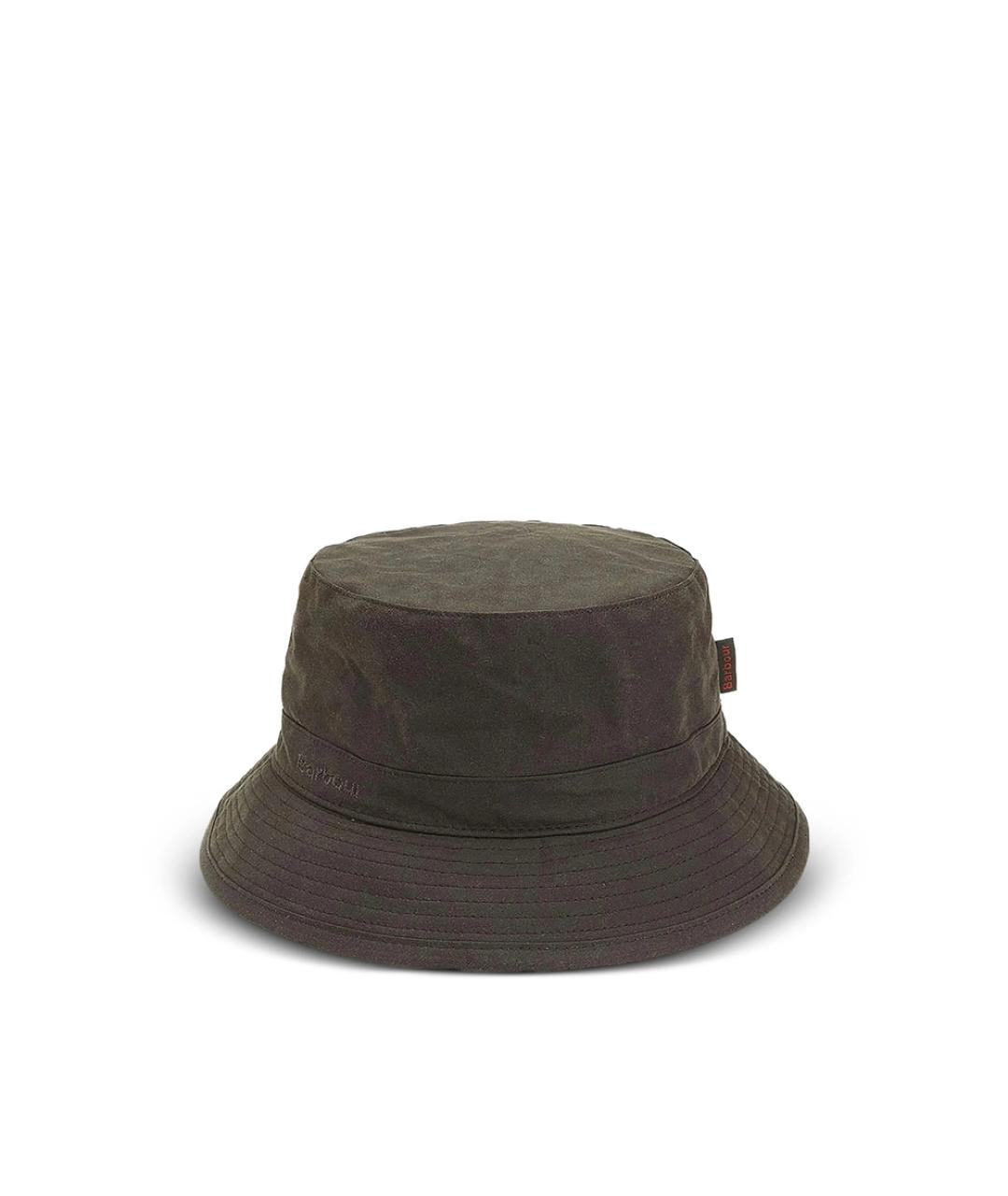 BARBOUR Зеленая хлопковая шляпа, фото 1