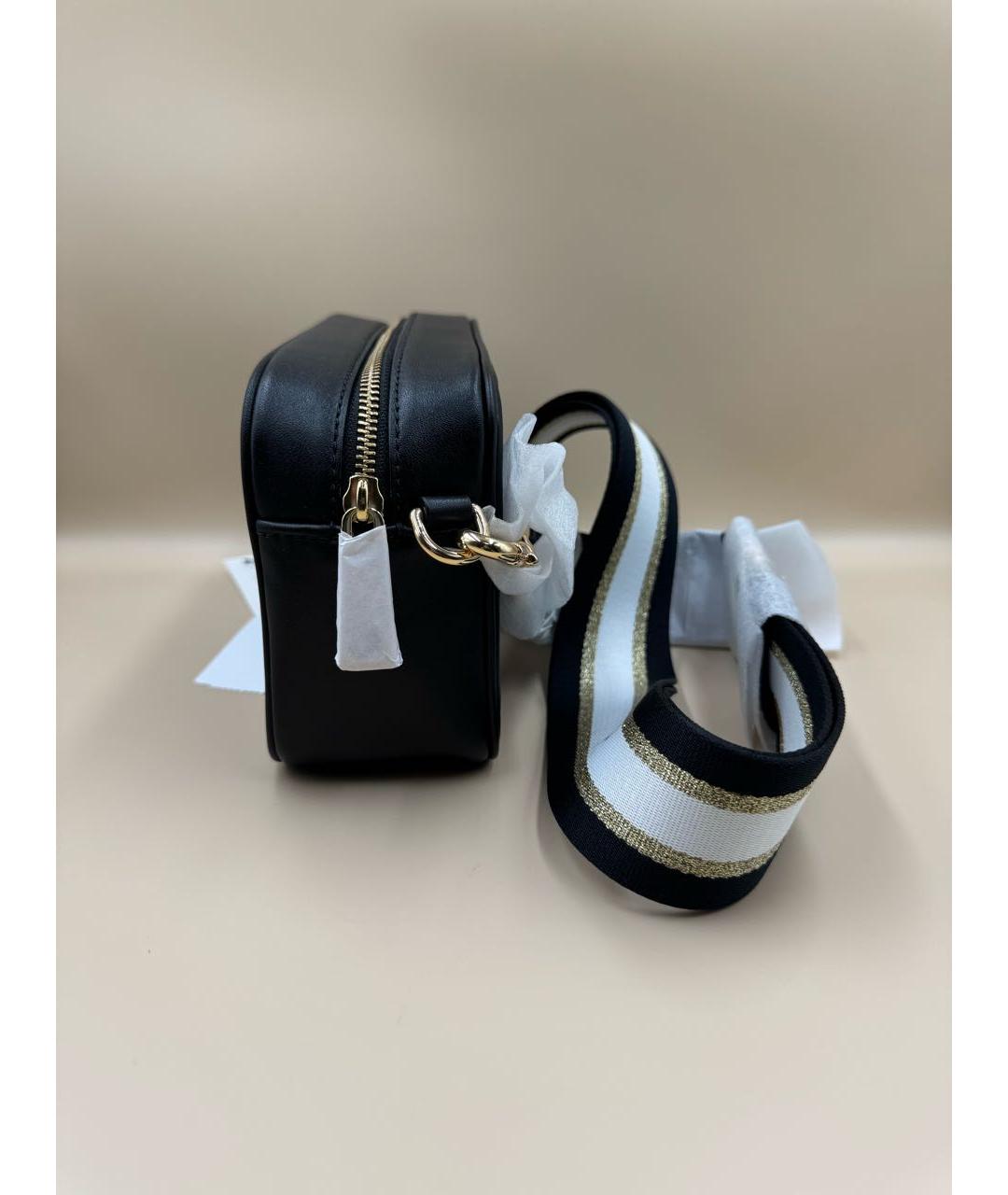 MARC JACOBS Черная кожаная сумка через плечо, фото 4