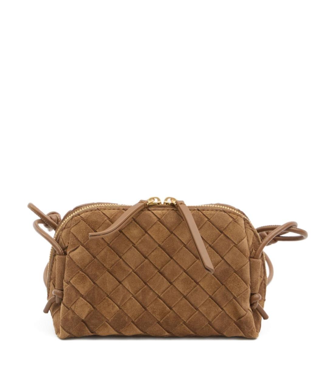 BOTTEGA VENETA Замшевая сумка через плечо, фото 1
