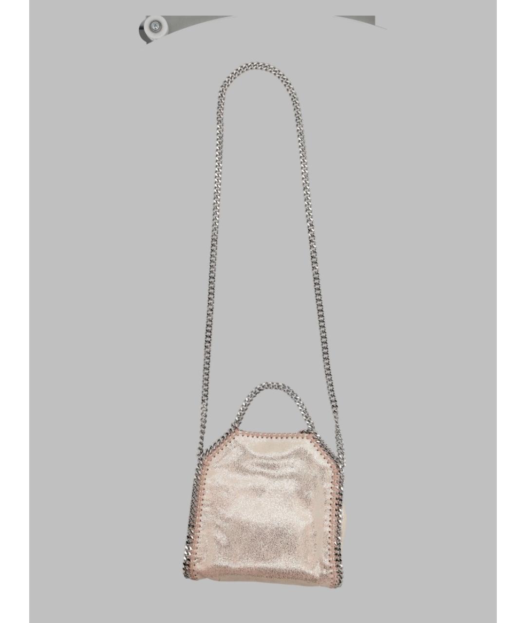 STELLA MCCARTNEY Розовая сумка тоут из искусственной кожи, фото 2