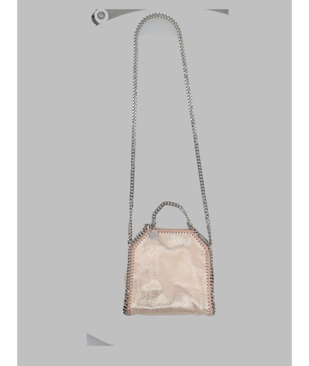 STELLA MCCARTNEY Розовая сумка тоут из искусственной кожи, фото 3