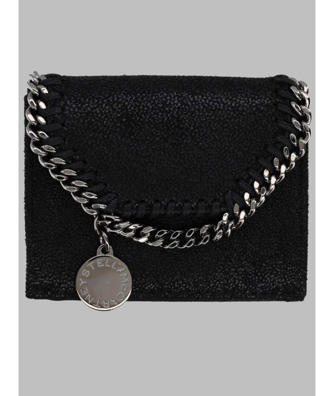 STELLA MCCARTNEY Черный кошелек из искусственной кожи, фото 3